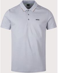 BOSS - Regular Fit Swing Paddy Polo Shirt - Lyst