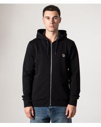 Paul Smith - Regular Fit Zebra Logo Zip Through Hoodie - Lyst
