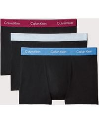 Calvin Klein - 3 Pack Relaxed Fit Trunks - Lyst