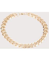 Mysterious Jeweller - Stainless Steel Cuban Bracelet - Lyst