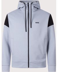 BOSS - Regular Fit Union Saggy Hoodie - Lyst