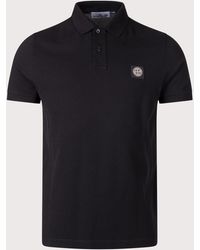 Stone Island - Slim Fit Organic Cotton Piqué Polo Shirt - Lyst