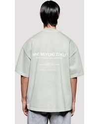 MKI Miyuki-Zoku - Oversized Design Studio T-Shirt - Lyst