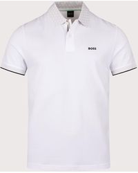 BOSS - Regular Fit Chip Paddy Polo Shirt - Lyst
