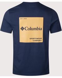 Columbia - Regular Fit Csc Logo Back T-Shirt - Lyst