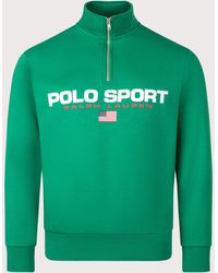 Polo Ralph Lauren - Quarter Zip Polo Sport Sweatshirt - Lyst