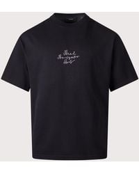 Axel Arigato - Oversized Fit Paris City T-Shirt - Lyst