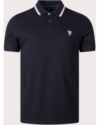 PS by Paul Smith - Zebra Emblem Polo Shirt - Lyst