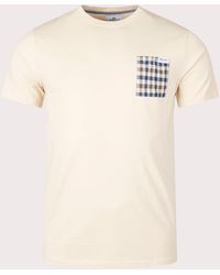 Aquascutum - Active Club Check Pocket T-shirt - Lyst