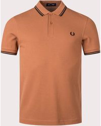 Fred Perry - The Twin Tipped Polo Shirt - Lyst