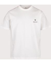 Snow Peak - Relaxed Fit Soft Cotton Logo T-Shirt - Lyst