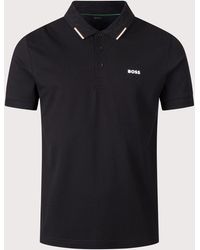 BOSS - Regular Fit Swing Paddy Polo Shirt - Lyst