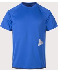 and wander - Dry Jersey Raglan T-Shirt - Lyst