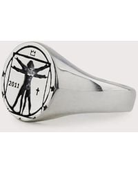 Serge Denimes - Sterling Vitruvian Ring - Lyst