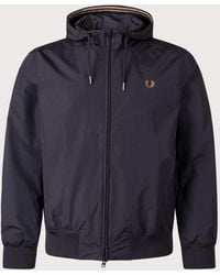 Fred Perry - Hooded Brentham Jacket - Lyst