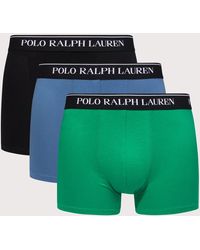 Polo Ralph Lauren - 3 Pack Classic Stretch Cotton Trunks - Lyst