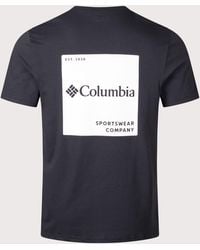 Columbia - Regular Fit Csc Logo Back T-Shirt - Lyst