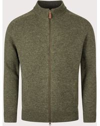 Barbour - Regular Fit Talder Zip Through Jumper - Lyst