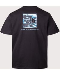 The North Face - Oversized Fit Liquid Nse Box Graphic T-Shirt - Lyst