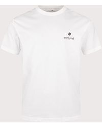 Snow Peak - Relaxed Fit Soft Cotton Logo T-Shirt - Lyst