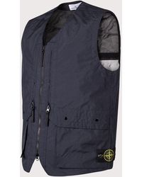 Stone Island - Metal Lamina Poly Ripstop Vest - Lyst