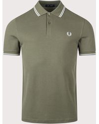 Fred Perry - Regular Fit Twin Tipped Polo Shirt - Lyst