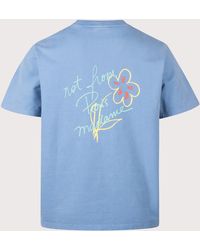 Drole de Monsieur - Relaxed Fit Esquisse Slogan T-Shirt - Lyst