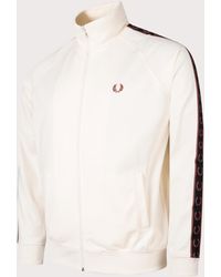 Fred Perry - Contrast Tape Track Top - Lyst
