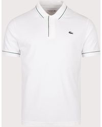 Lacoste - Classic Fit Heat Regulating Mini Piqué Golf Polo Shirt - Lyst