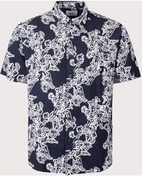 NN07 - Deon Short Sleeve Print Shirt - Lyst