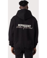 Represent - Oversized Patron Of The Club Hoodie - Lyst