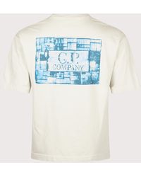 C.P. Company - Regular Fit 30/1 Jersey Chest-Back Logo T-Shirt - Lyst