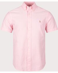 Polo Ralph Lauren - Custom Fit Short Sleeve Lightweight Oxford Shirt - Lyst