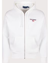 Polo Ralph Lauren - Relaxed Fit Polo Sport Flag Logo Hoodie - Lyst