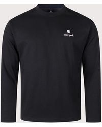 Snow Peak - Regular Fit New Standard Logo Long Sleeve T-Shirt - Lyst