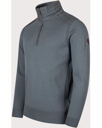 Belstaff - Kilmington Quarter Zip Jumper - Lyst