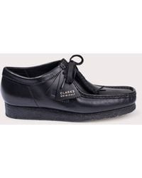 Clarks - Wallabee Leather Shoes - Lyst