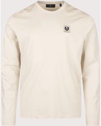 Belstaff - Regular Fit Long Sleeved T-Shirt - Lyst