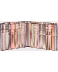 PS by Paul Smith - Interior Signature Stripe Billfold Wallet - Lyst