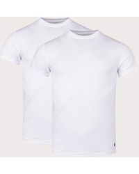 Polo Ralph Lauren - 2 Pack Slim Fit Crewneck Undershirt T-Shirt - Lyst