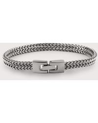 Mysterious Jeweller - Stainless Steel Keel Link Bracelet - Lyst