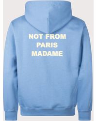 Drole de Monsieur - Relaxed Fit Slogan Hoodie - Lyst
