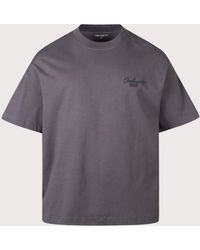 Carhartt - Boxy Loose Fit Signature Script T-Shirt - Lyst