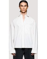 MKI Miyuki-Zoku - Box Fit Seersucker Stripe Dress Shirt - Lyst