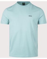BOSS - Regular Fit Crew Neck Tee T-Shirt - Lyst