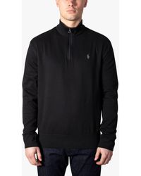 black ralph lauren half zip