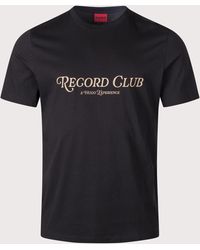 HUGO - Regular Fit Durectee T-Shirt - Lyst