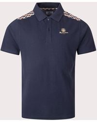 Aquascutum - Stripes Piquet Polo Shirt - Lyst