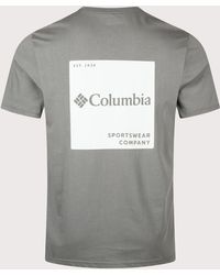 Columbia - Regular Fit Csc Logo Back T-Shirt - Lyst