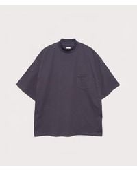 Nanamica - Oversized Mock Neck T-Shirt - Lyst